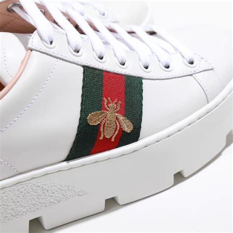 gucci ace 厚底